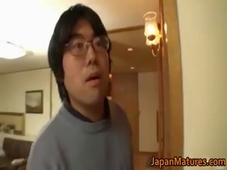 Libidinous Japanese middle-aged Babes Sucking Part4